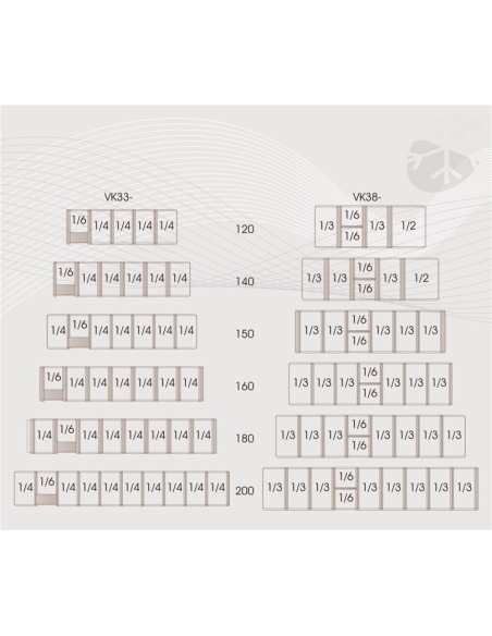 Pizzabänk med kylränna 2 dörrar Tefcold PT1200 + VK38-150
