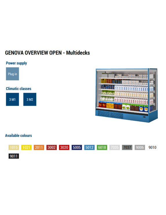 Kyldisk Genova OV-BT Plugg-In - Öppen