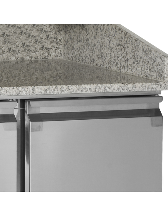 Pizzabänk inkl kylränna Tefcold PT1365 + VK33-140