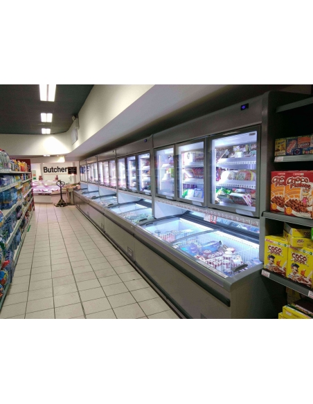 Väggfrys med frysbox LIPARI- plugg-in