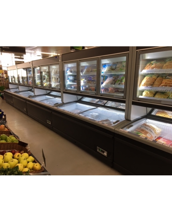 Väggfrys med frysbox LIPARI- plugg-in