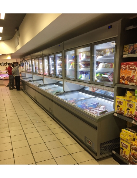 Väggfrys med frysbox LIPARI- plugg-in