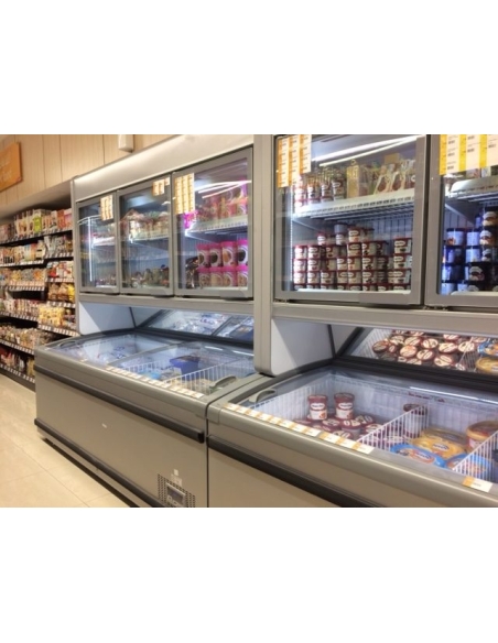 Väggfrys med frysbox LIPARI- plugg-in