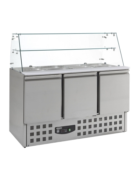 Salladskyl 3 Dörrar 4.0GN Basic