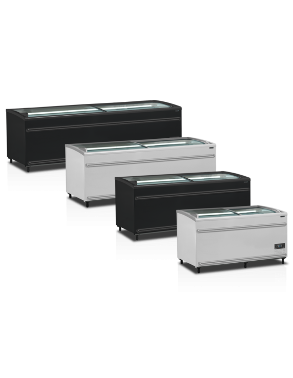 Supermarket väggfrys med frysbox MTF185B VS - SFI185B-CF VS