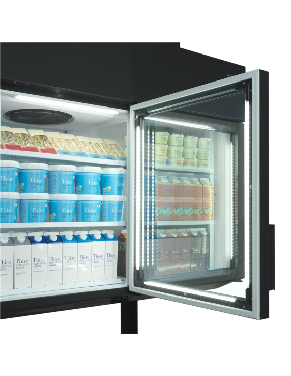 Supermarket väggfrys med frysbox- MTF210B VS - SFI210B-CF VS
