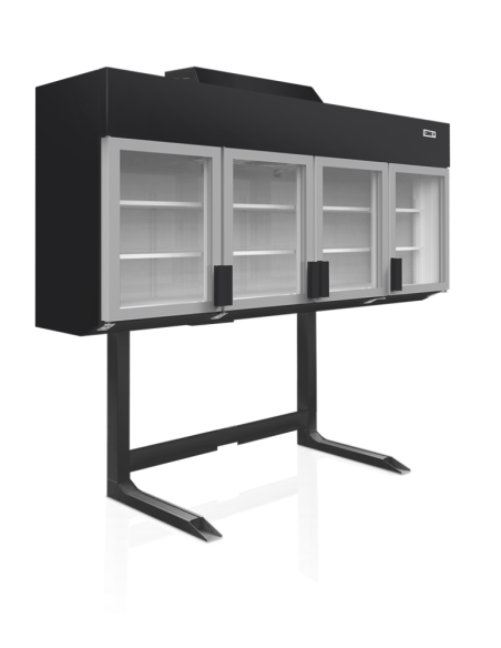 Supermarket väggfrys med frysbox- MTF250B VS - SFI250B-CF VS