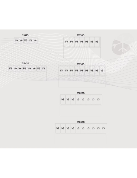 Salladskyl 2 dörrar Tefcold  SS7200