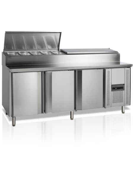 Salladskyl 3 dörrar Tefcold SS8300