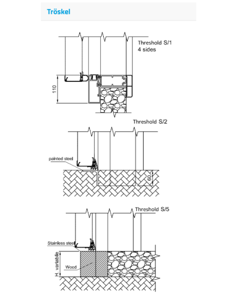 MTH 500TN- Höjd 2000 mm