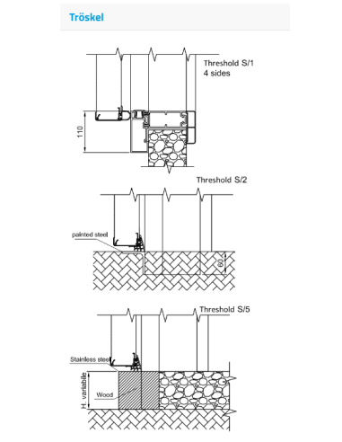 MTH 500TN- Höjd 2100 mm