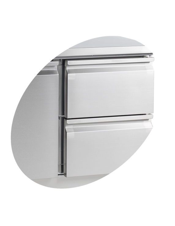 Salladskyl 2 dörrar Tefcold  SS920