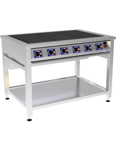 Spis FSTH6090 - 6 plattor - Höj & Sänkbar, el - Arbetsyta 680x450mm