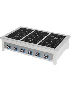 Induktionsspis FSIB6029 Pro - 6 plattor 21kW