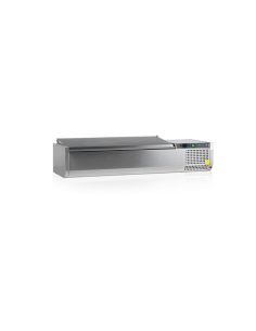 Kylränna GN 1/4 Tefcold - VK33-120 S/S LID