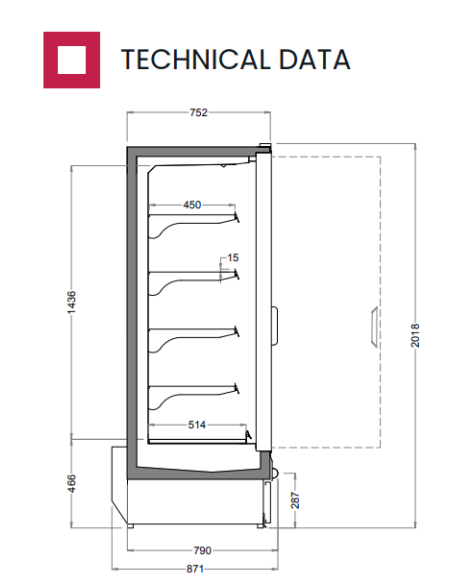 IVY FROZEN - Plug-in Frysdisk
