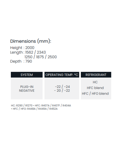 IVY FROZEN - Plug-in Frysdisk