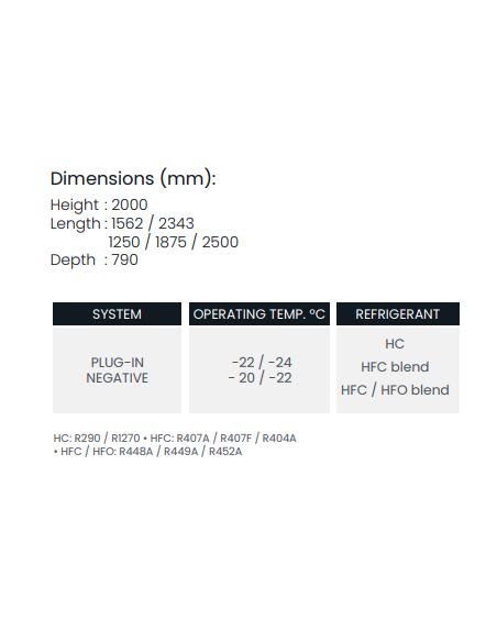 IVY FROZEN - Plug-in Frysdisk