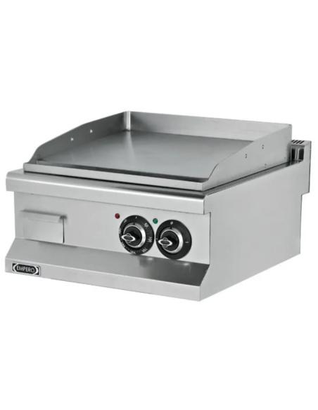 Hårdkromstekhäll Slät stekyta- Bredd 600mm- 7,2kW