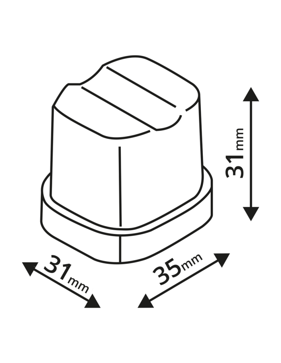 Ismaskin 57 kg/24 h Tefcold TC57