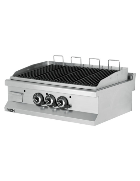 Lavastengrill Gas- Bredd 900mm - 19,38 kW