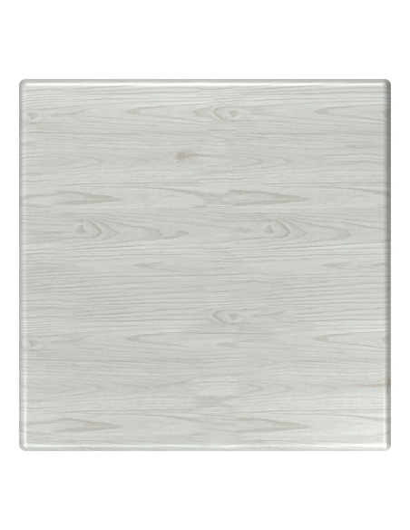 Bordsskiva 70x70cm, White wood