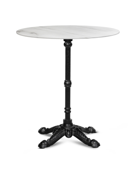 Bordsskiva Sten Ø 70cm, Vit