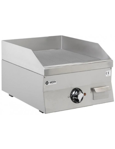Wery EL-FTE 64R Stekhäll räfflad stekyta- Bredd 400mm