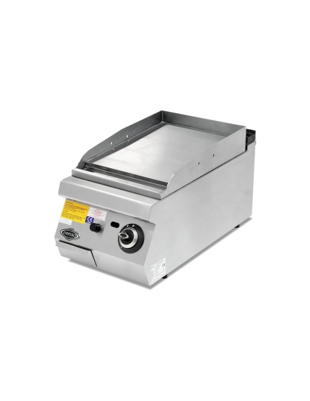 Hårdkrom stekhäll Slät stekyta- Bredd 400mm- 6,5 kW