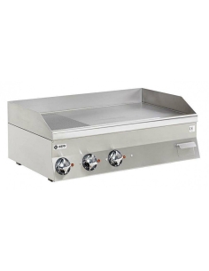 Wery EL-FTE 610MC - Hårdkromstekhäll 1/3 räfflad stekyta-Bredd 1000mm