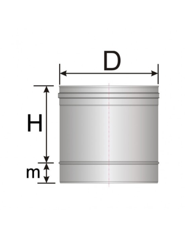 KLB250 - Rör 250 mm