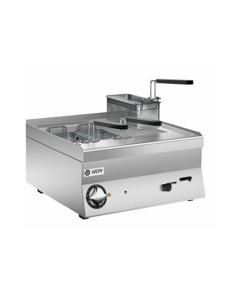 Wery CPE 66 - Pastakokeri 28 lit bassäng, lös insatsbotten och 3 st rostfria korgar