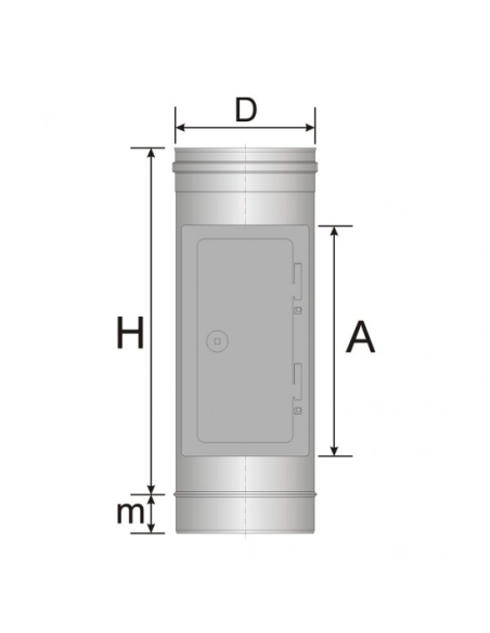 KLTKB - Rör med inspektionslucka