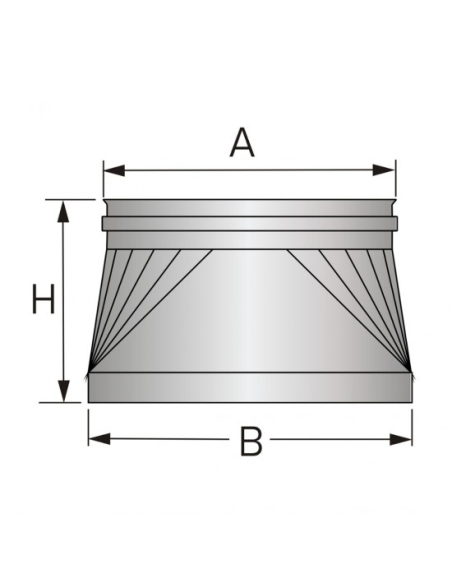 KLKR - Fyrkantig adapter