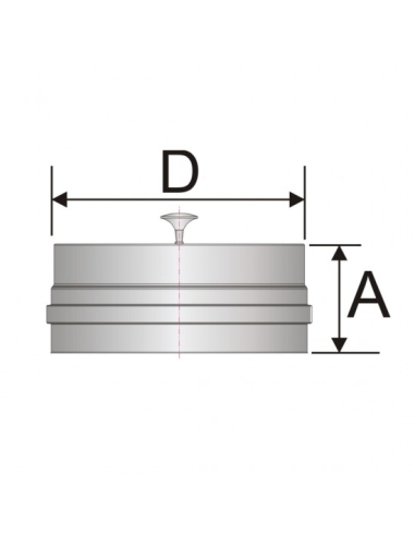 KLDTK - T-stycke Lock