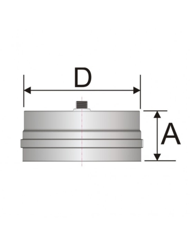 KLYT - T-stycke lock med avloppsfunktion