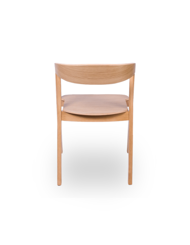 Restaurangstol i trä- ek