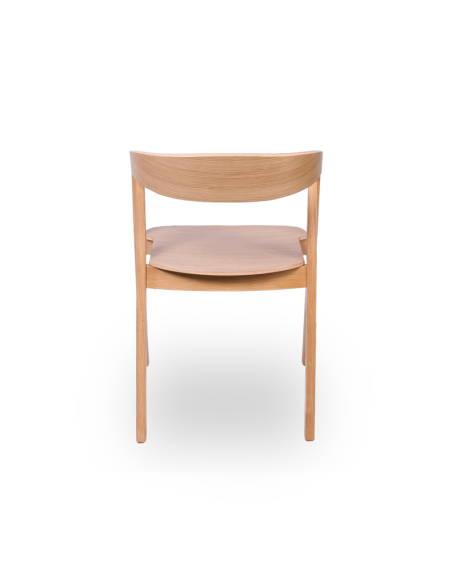 Restaurangstol i trä- ek