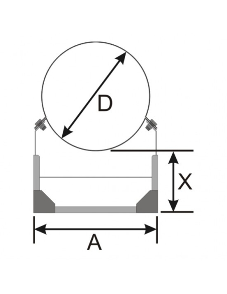 KLDSKE11- Väggfäste