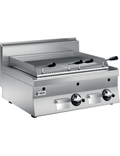 Wery PLG 68 - Gas Lavastensgrill 2 Rundstavs-grillgaller