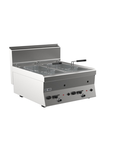 Wery FQG 66R - Gas Fritös 2 x 8 liter