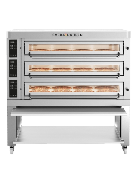 Pizzaugn P803 - 3 däcksugn