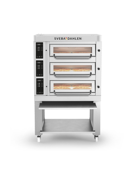 Pizzaugn P403 - 3 däcksugn