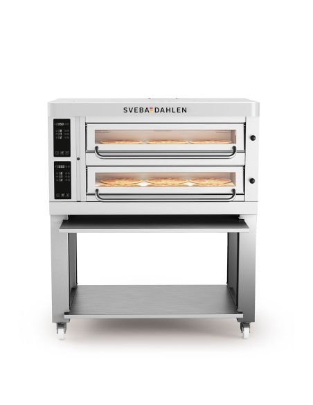 Pizzaugn P602 - 2 däcksugn
