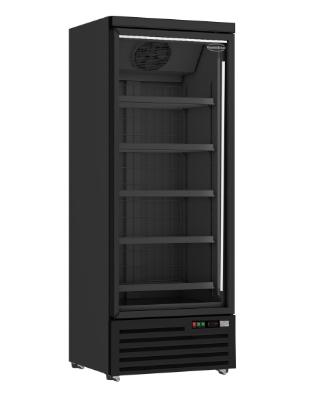 Displayfrys JDE-600F BL- 1 glasdörr