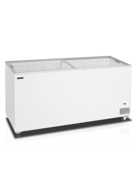 Tefcold - IC551SC - Frysbox - plana skjutlock - 555 liter