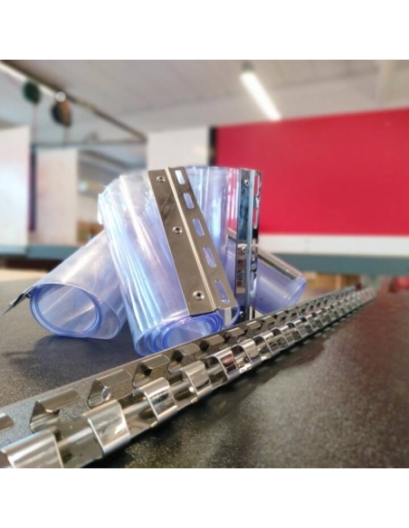 Genomskinlig PVC-ridå för kyl- och frysmiljöer