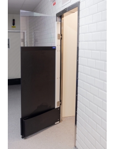 Pendeldörr i Polykarbonat