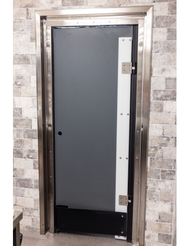 Pendeldörr i Polykarbonat