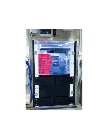 Pendeldörr i Polykarbonat